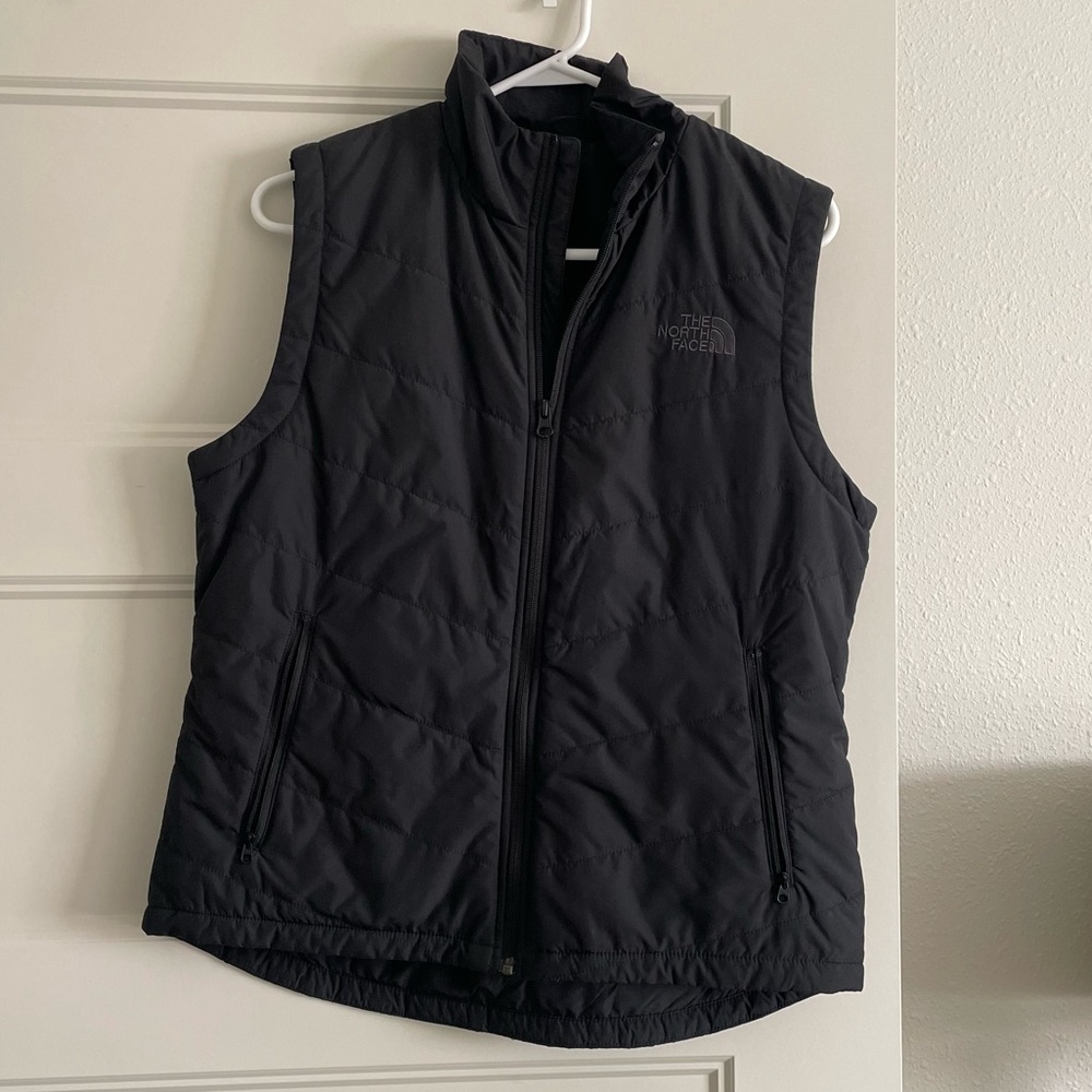 Black North Face Down Vest | Size M | EUC